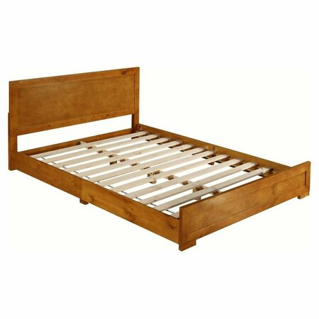 TEMPLETON Oxford Oak Full Size Bed TE2212127